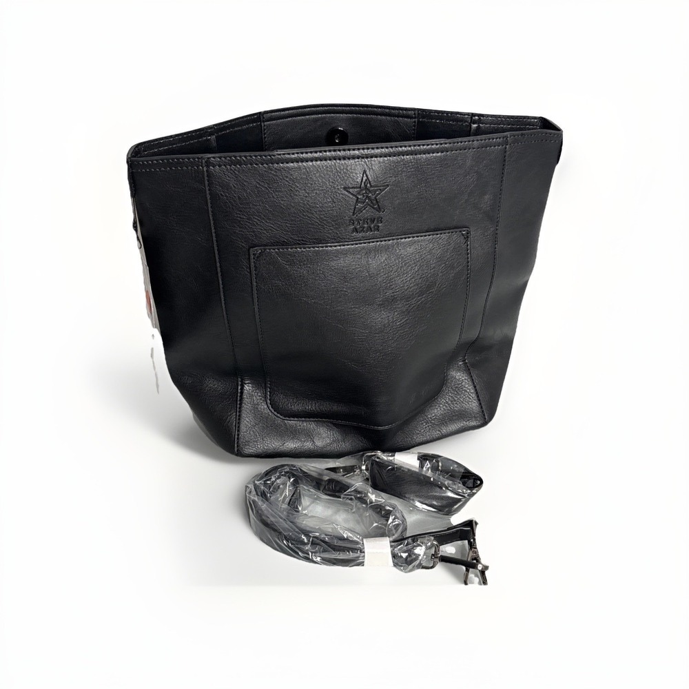Steve Azar Musicians Bucket Tote Travel Bag NWT Beautiful Leather